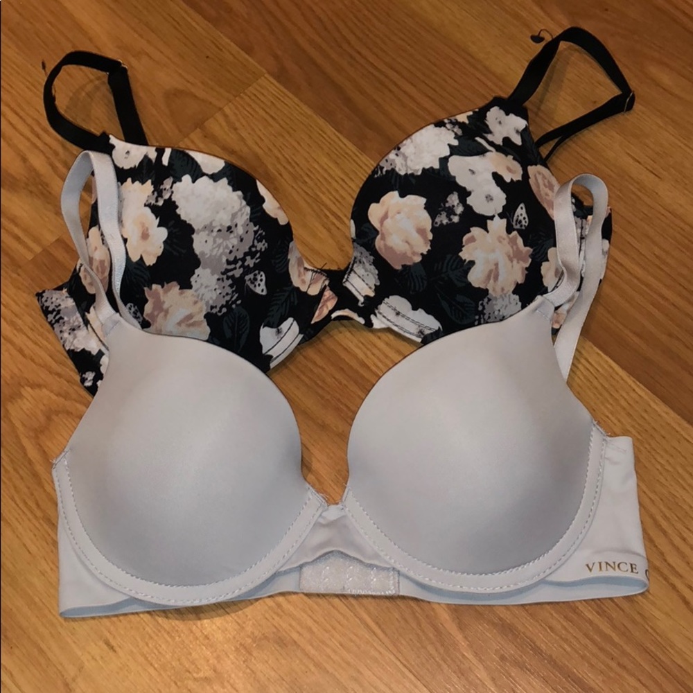 nwot vince camuto push up bras